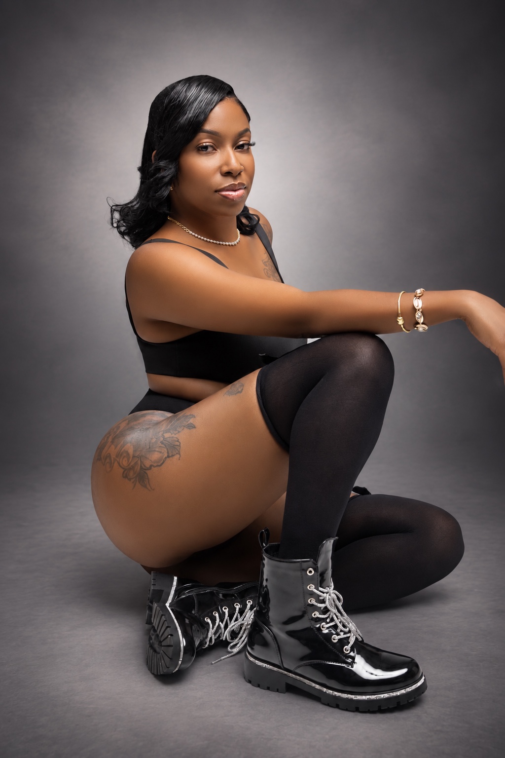 Studio portrait photographed by SoFreeDidIt